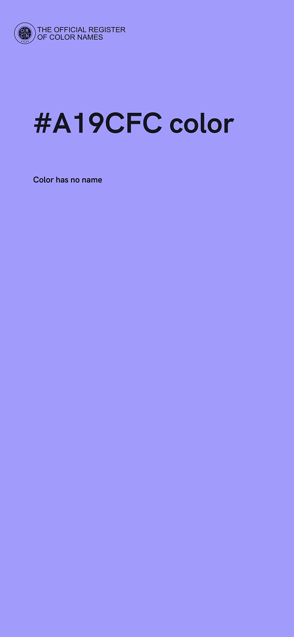 #A19CFC color image