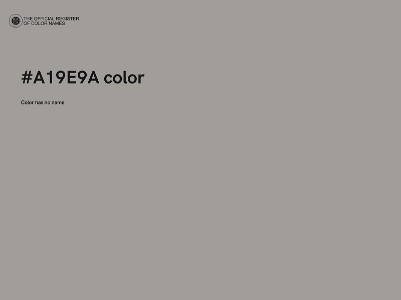 #A19E9A color image