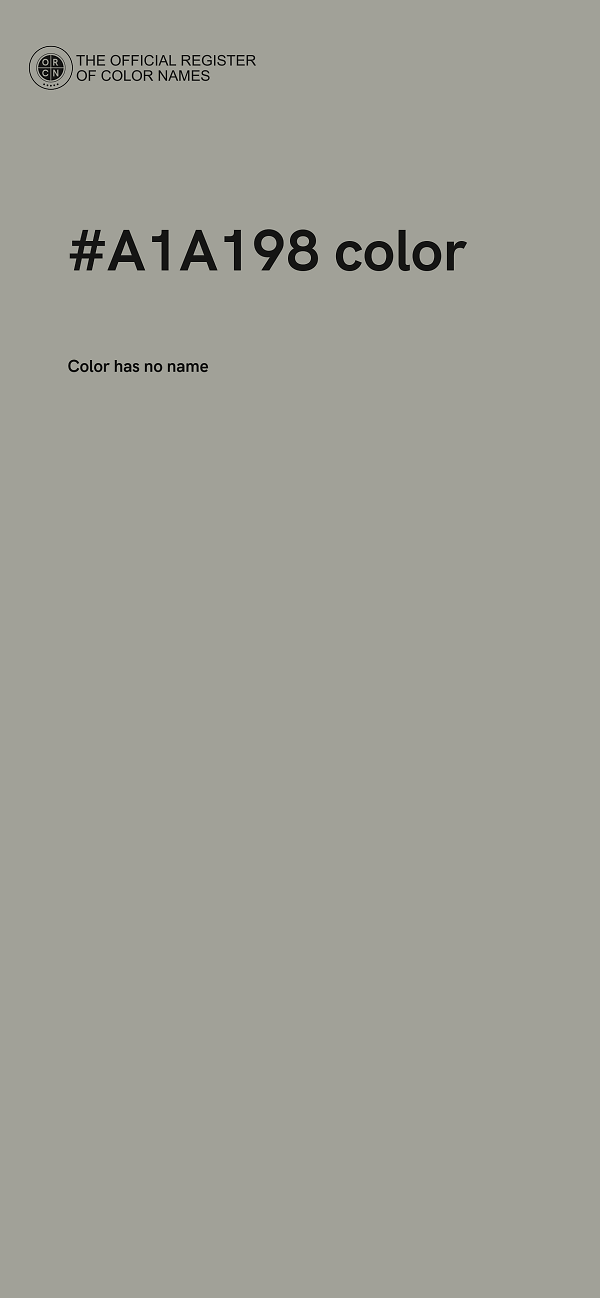 #A1A198 color image