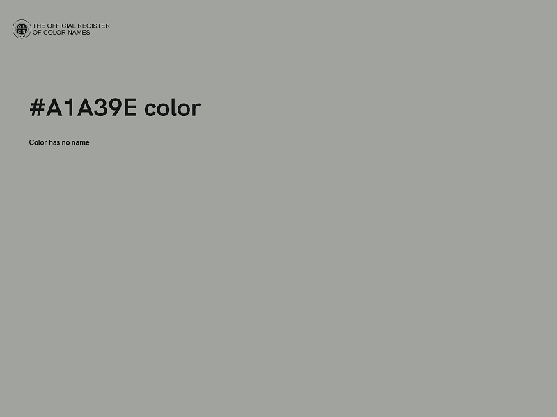 #A1A39E color image