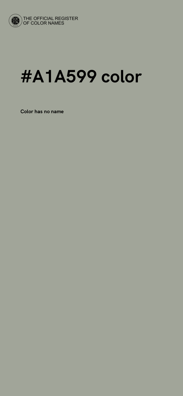 #A1A599 color image