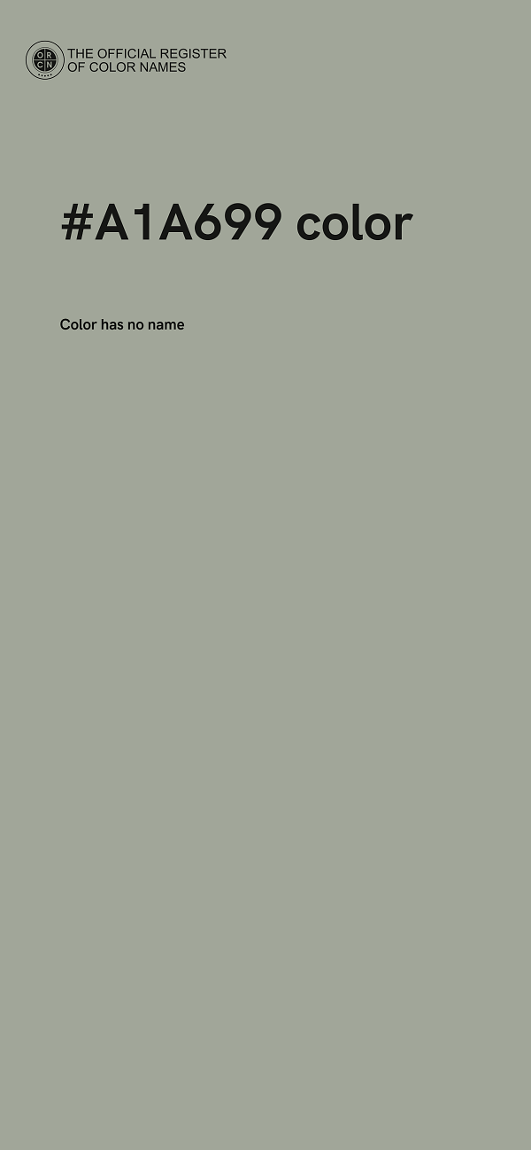 #A1A699 color image