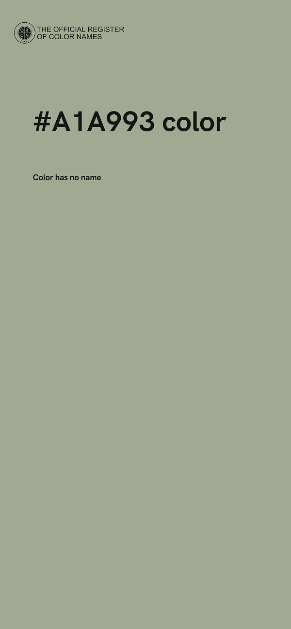 #A1A993 color image
