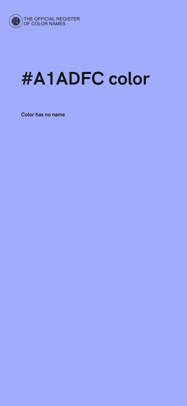 #A1ADFC color image