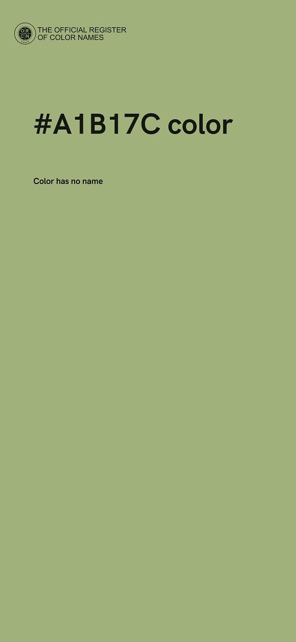 #A1B17C color image
