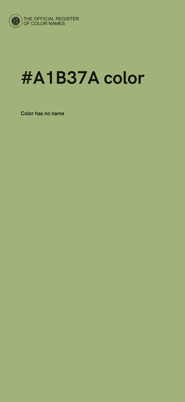 #A1B37A color image