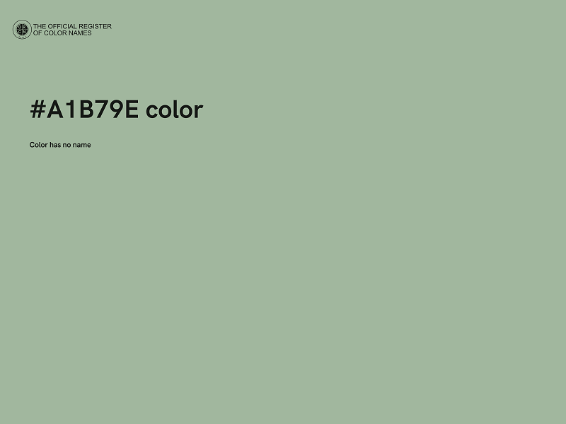 #A1B79E color image