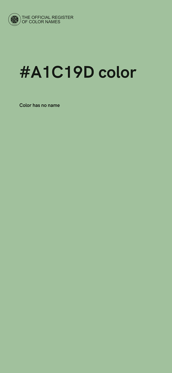#A1C19D color image