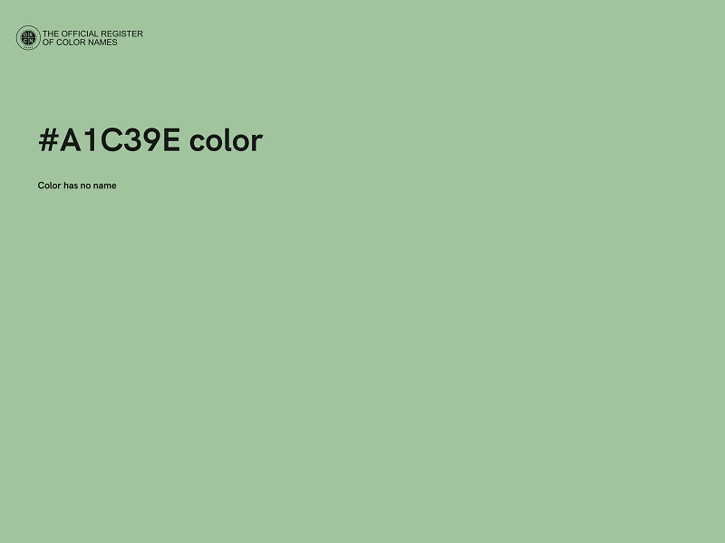 #A1C39E color image