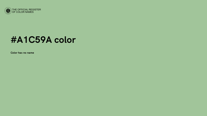 #A1C59A color image