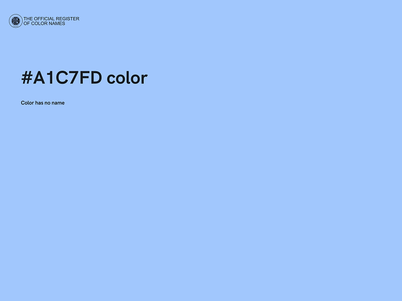 #A1C7FD color image