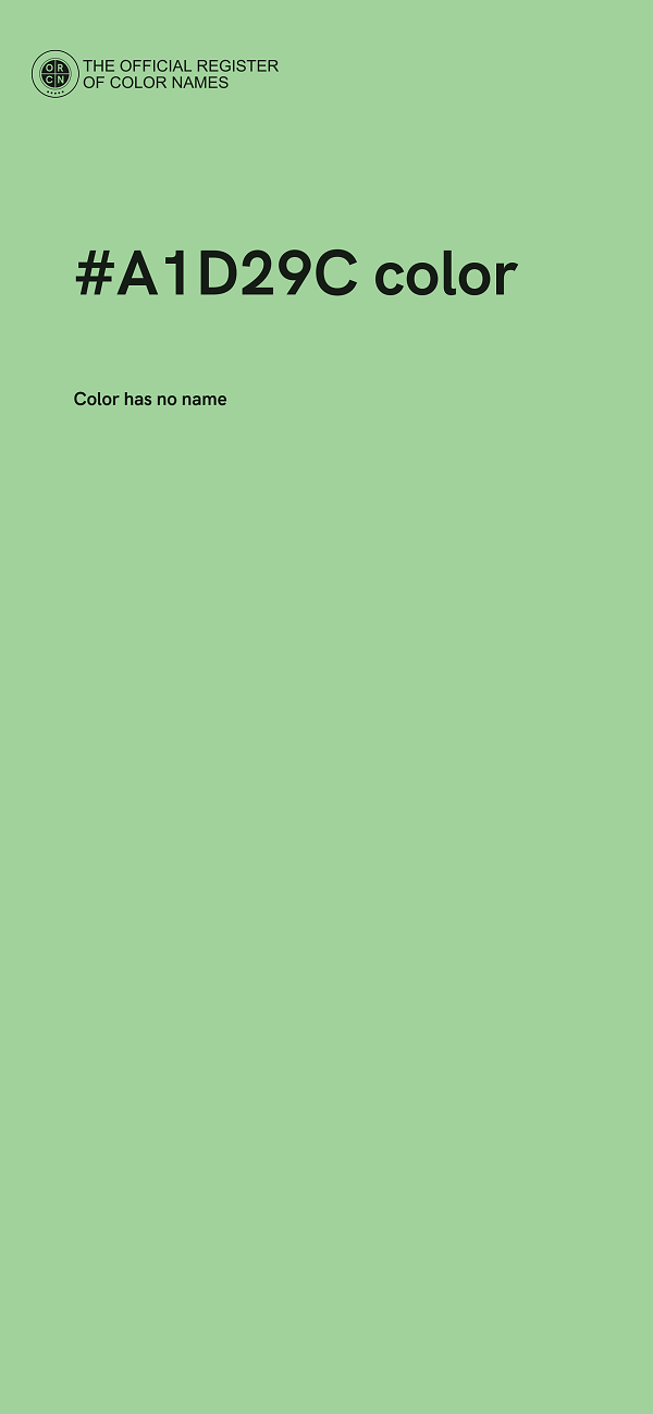 #A1D29C color image