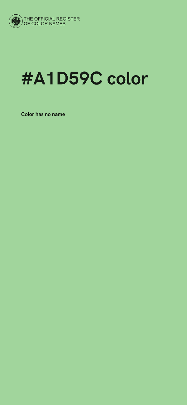 #A1D59C color image