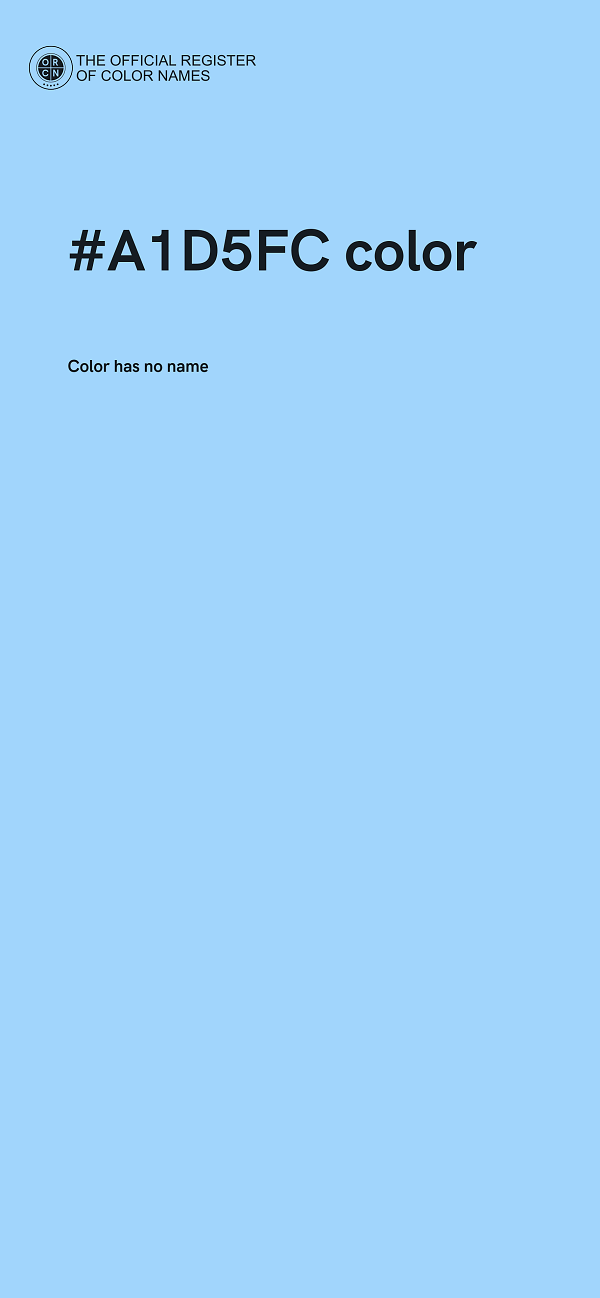 #A1D5FC color image