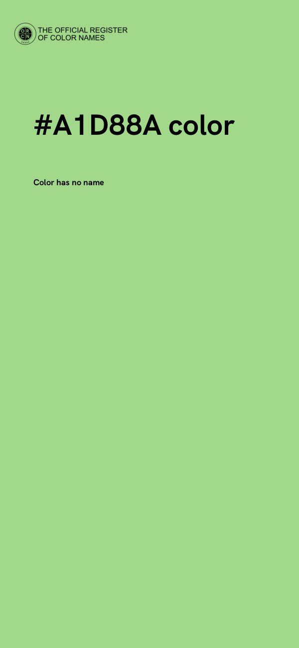 #A1D88A color image