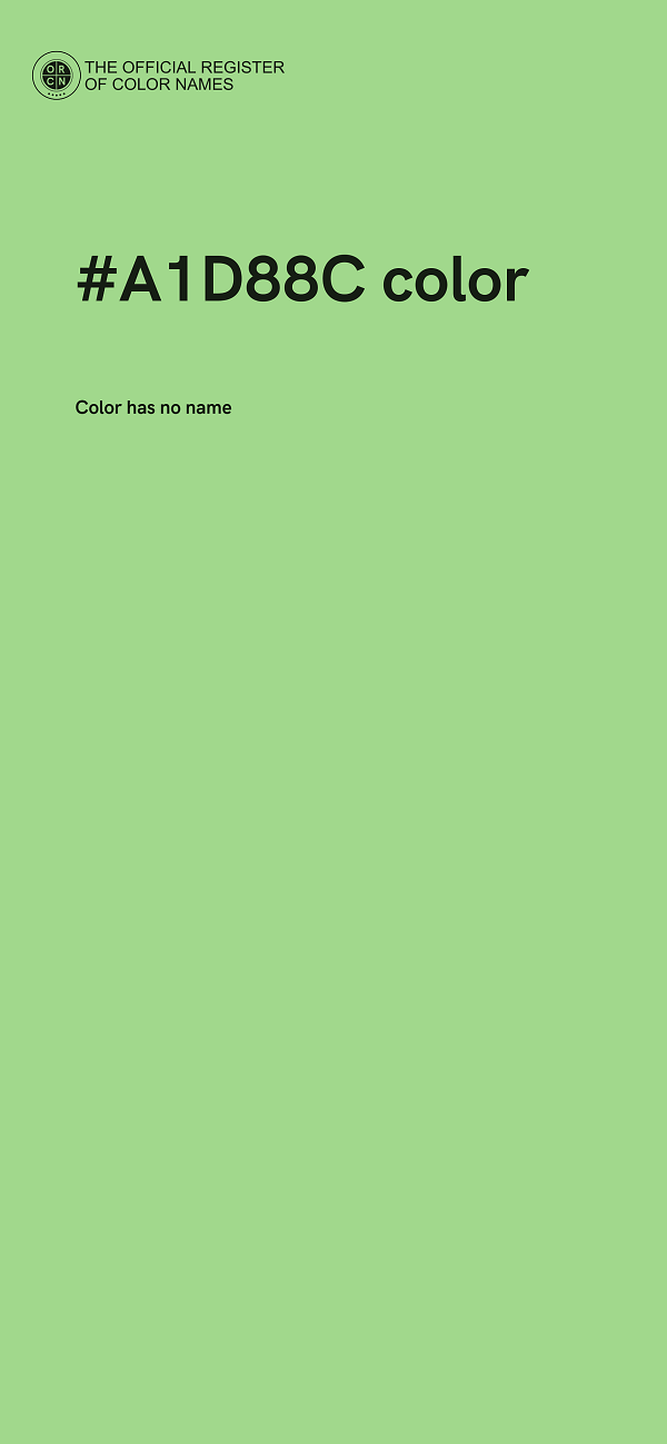 #A1D88C color image