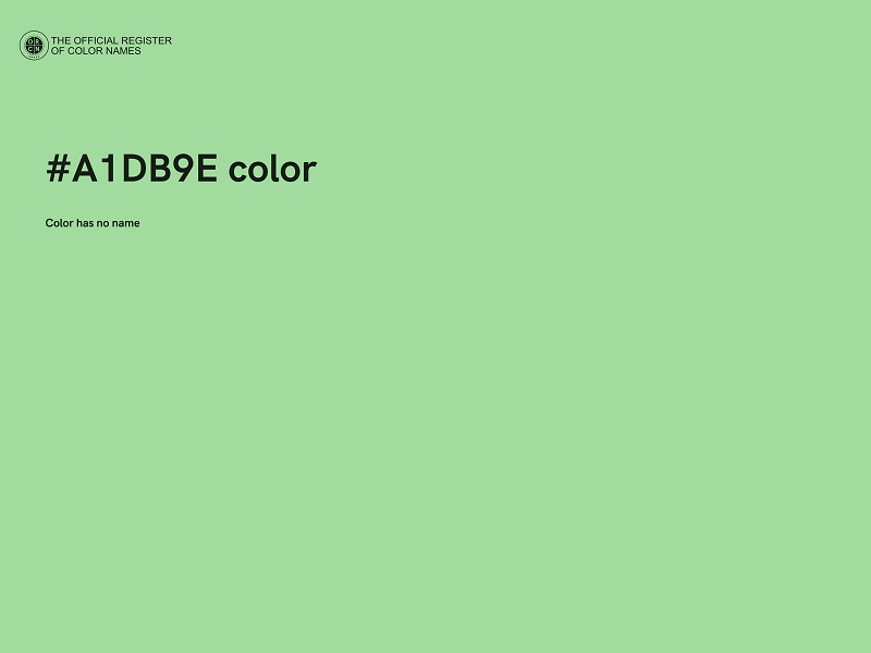 #A1DB9E color image