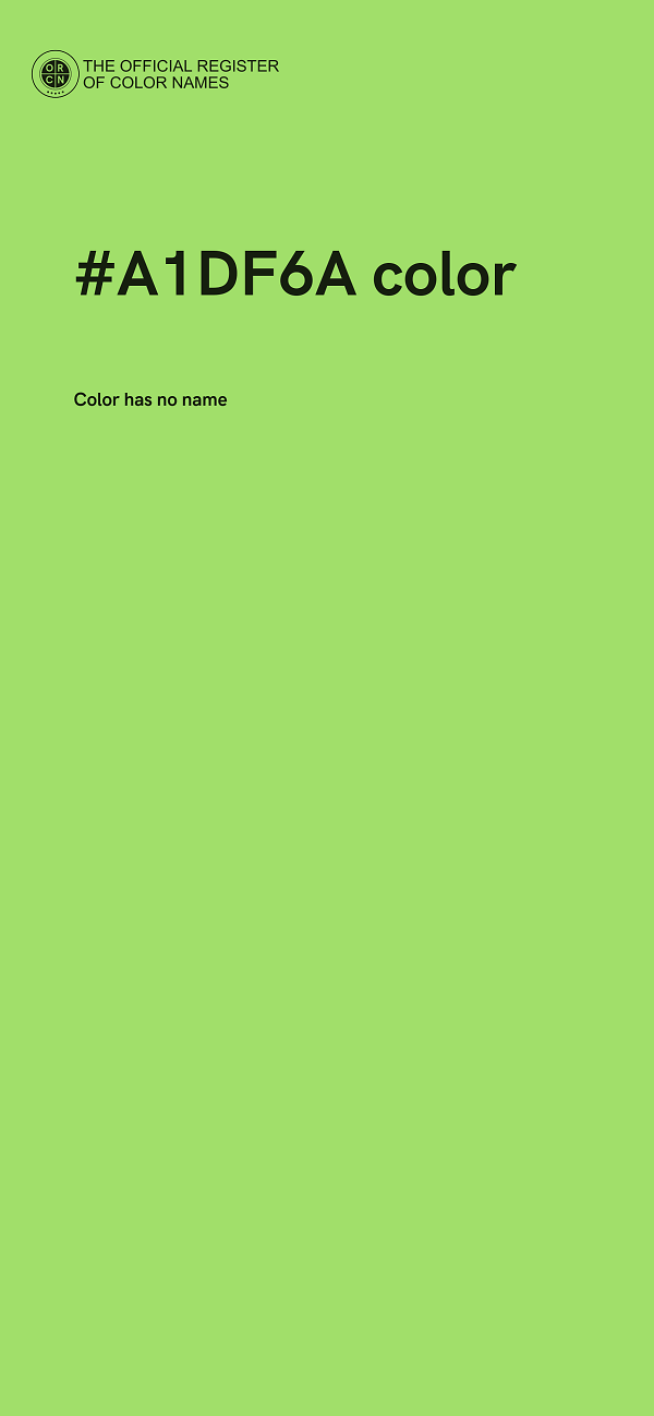 #A1DF6A color image
