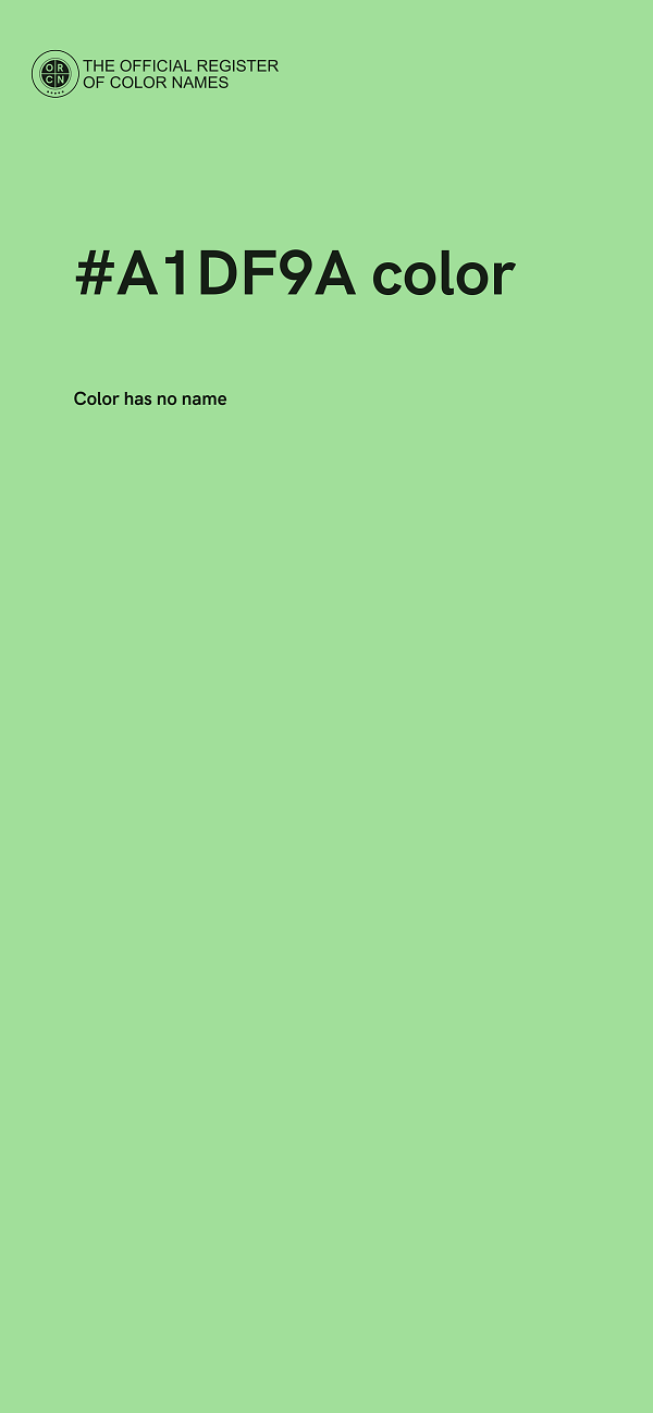 #A1DF9A color image