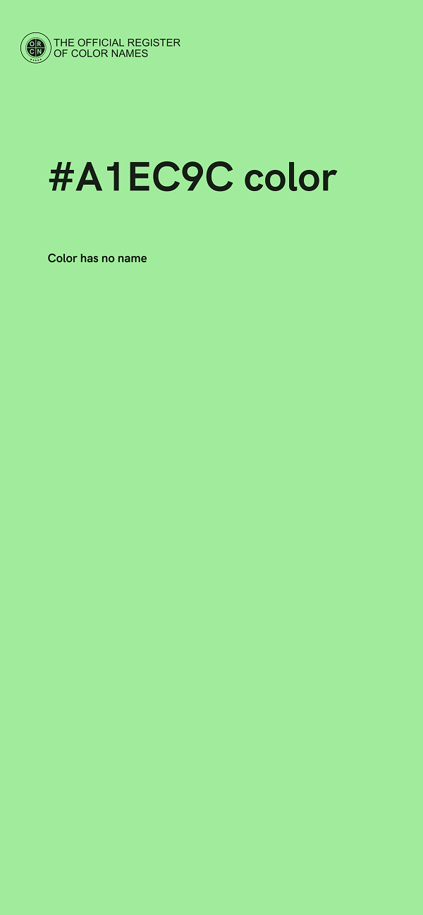 #A1EC9C color image