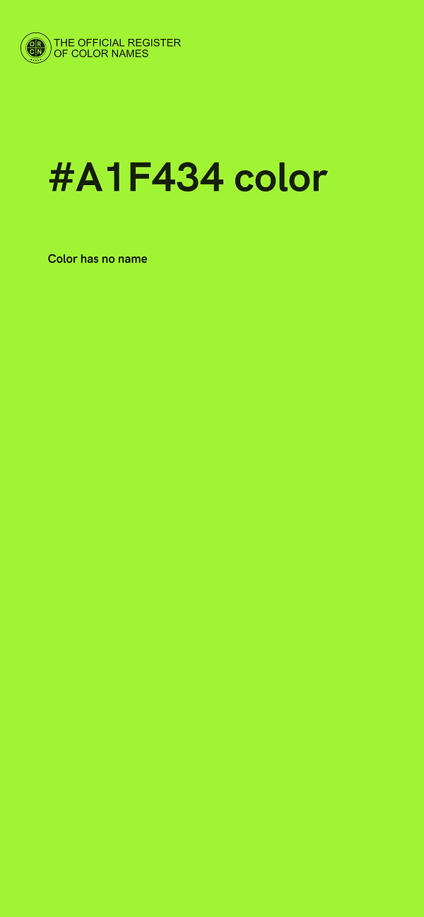 #A1F434 color image