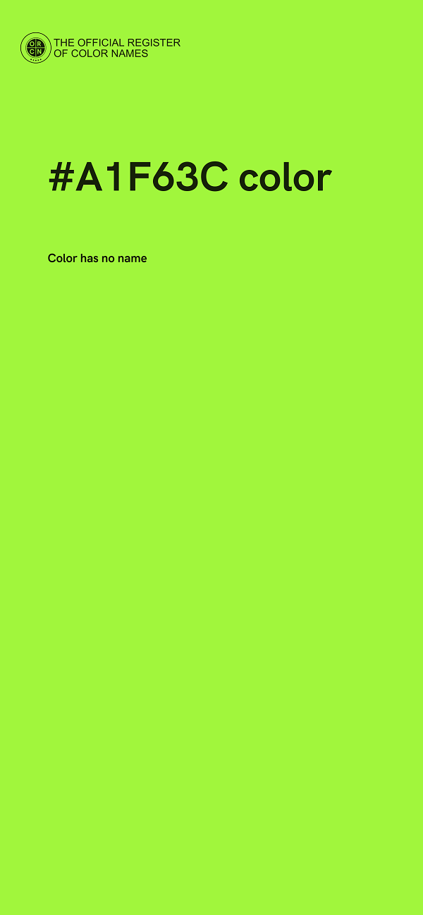 #A1F63C color image