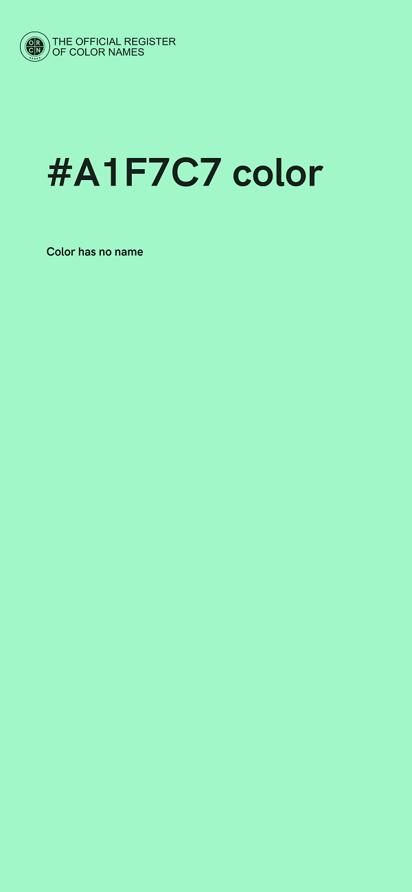 #A1F7C7 color image