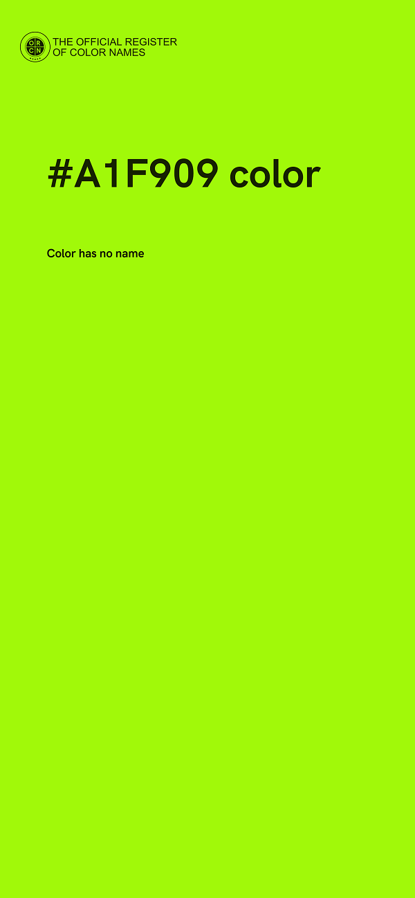 #A1F909 color image