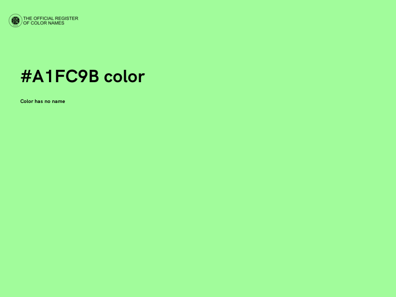 #A1FC9B color image
