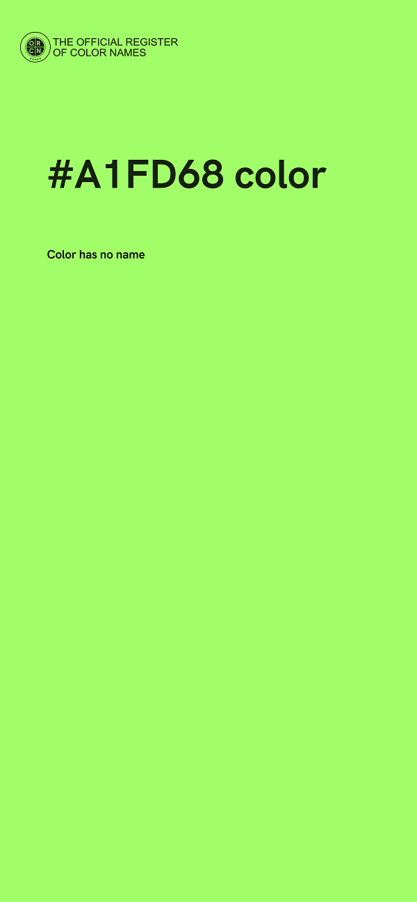 #A1FD68 color image