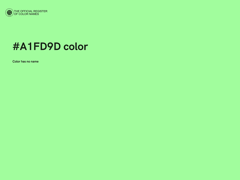 #A1FD9D color image