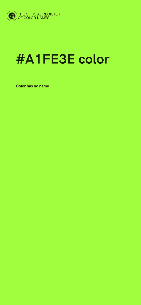 #A1FE3E color image