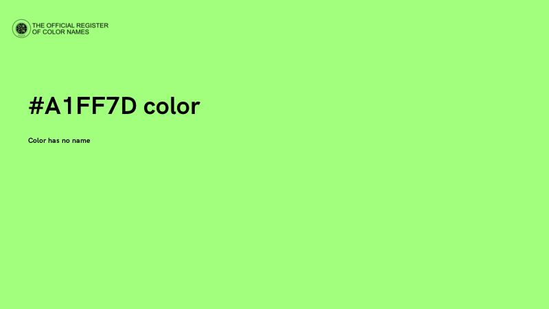 #A1FF7D color image