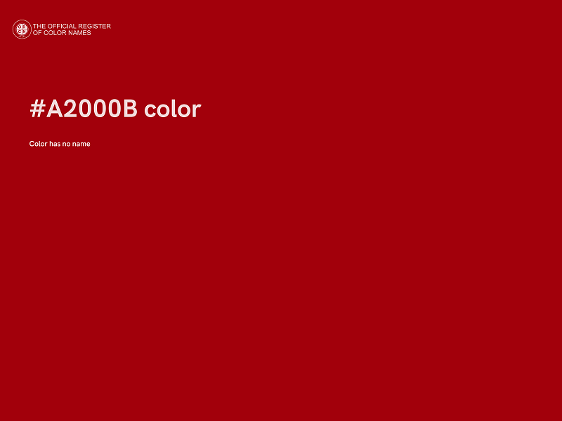 #A2000B color image