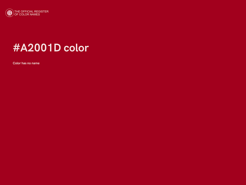 #A2001D color image