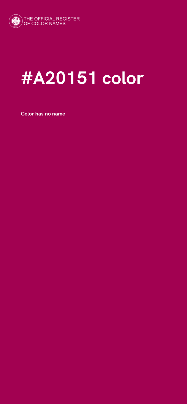 #A20151 color image