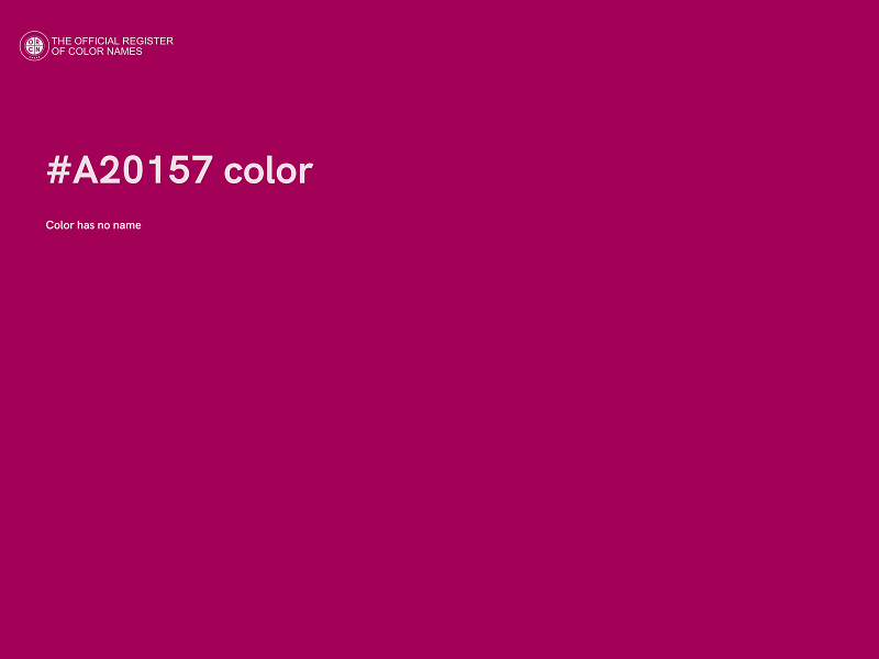 #A20157 color image