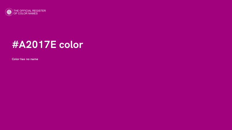 #A2017E color image