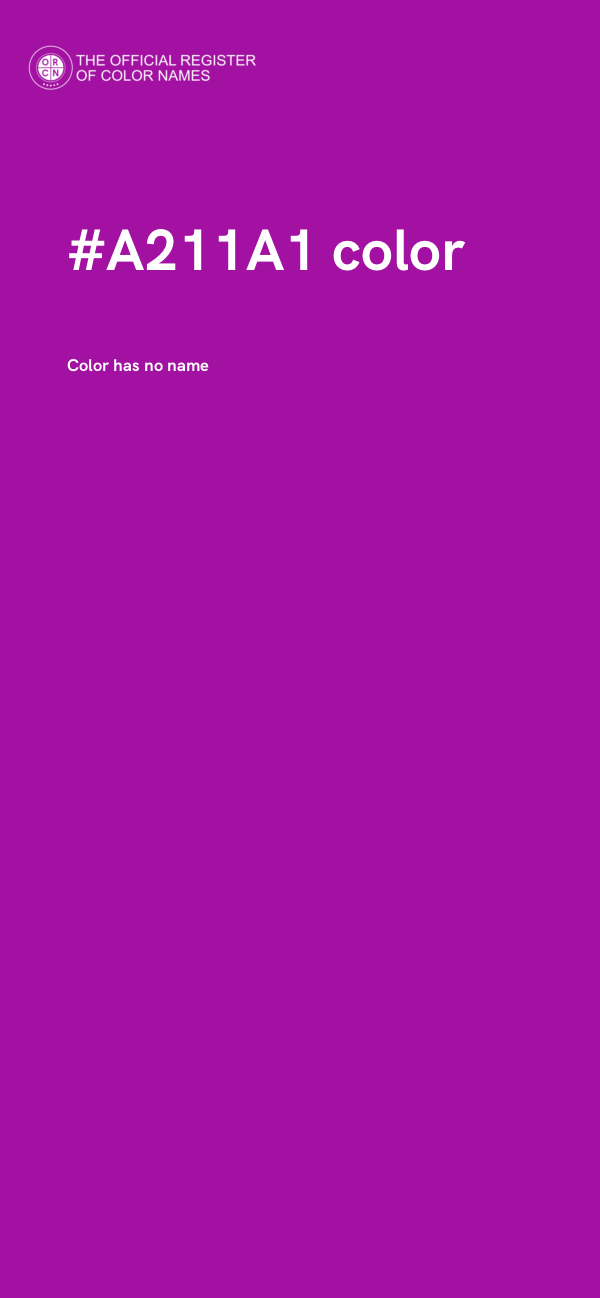 #A211A1 color image