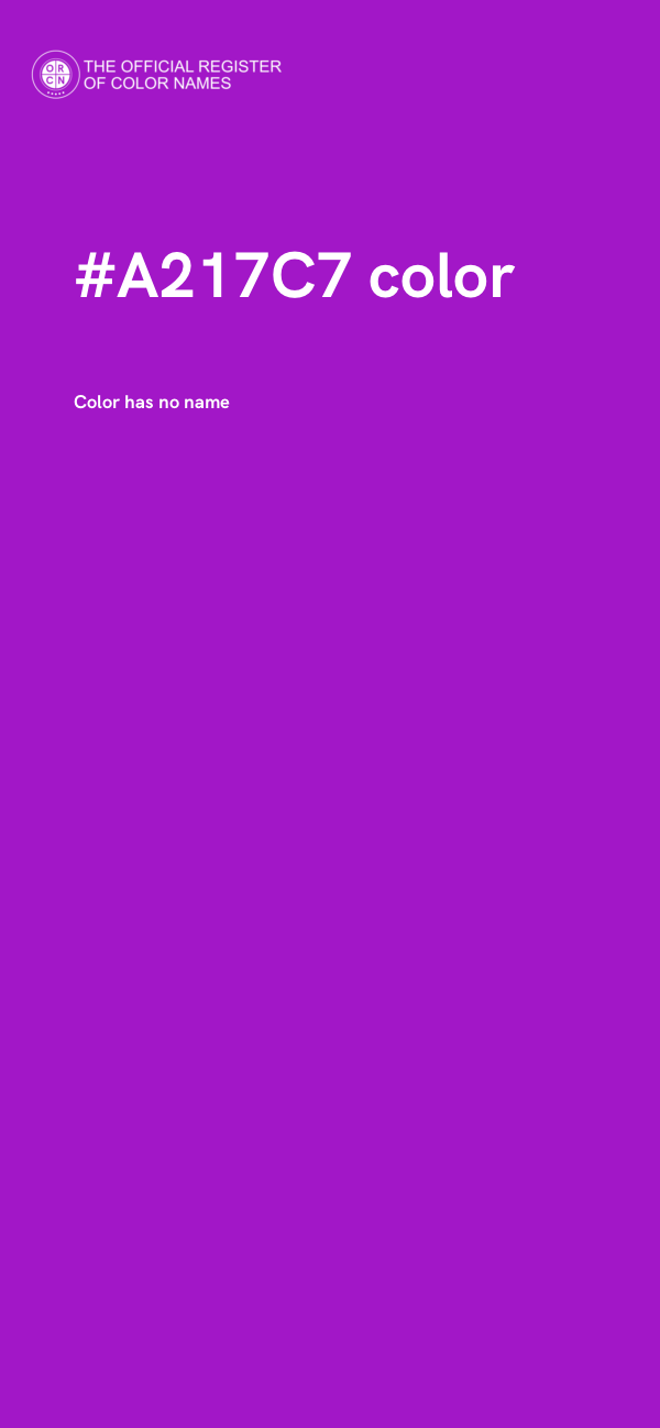 #A217C7 color image