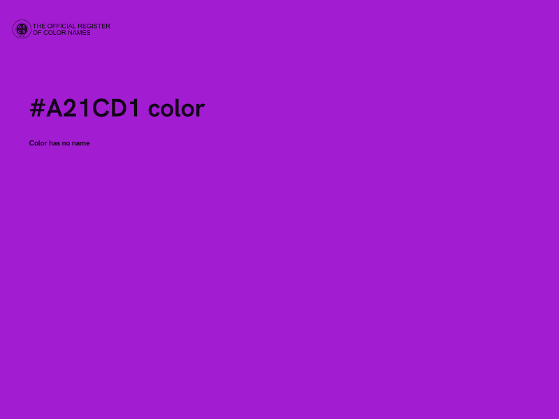#A21CD1 color image