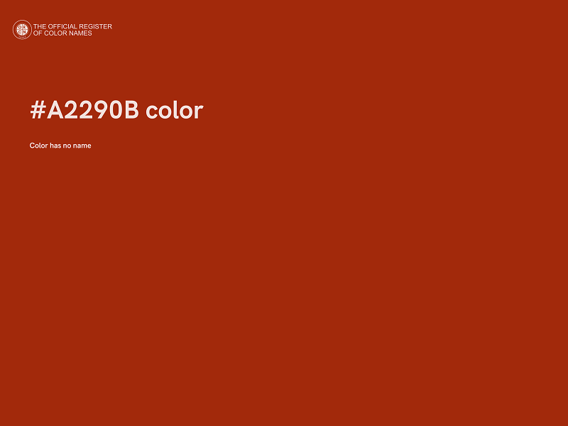 #A2290B color image