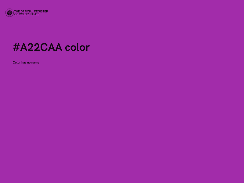 #A22CAA color image