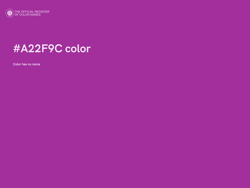 #A22F9C color image