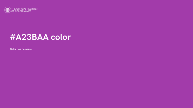 #A23BAA color image