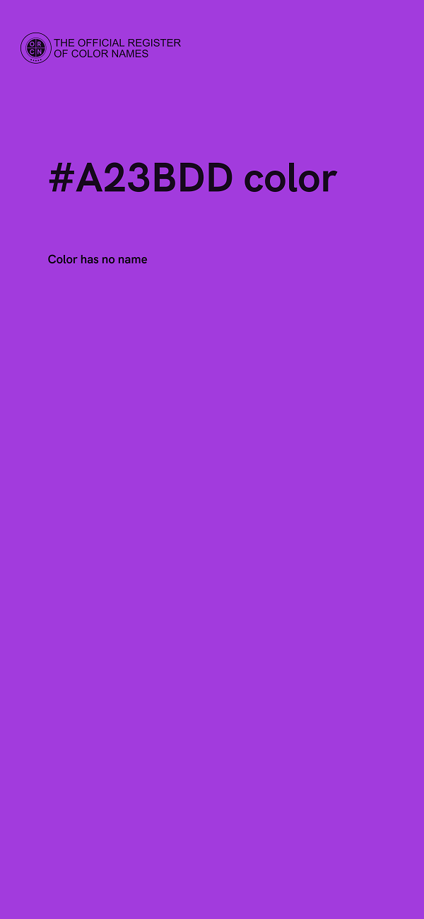 #A23BDD color image