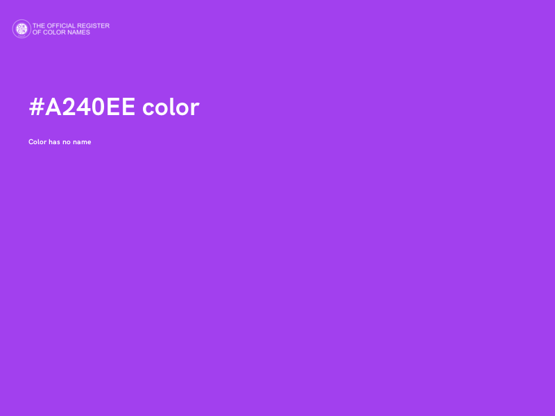 #A240EE color image