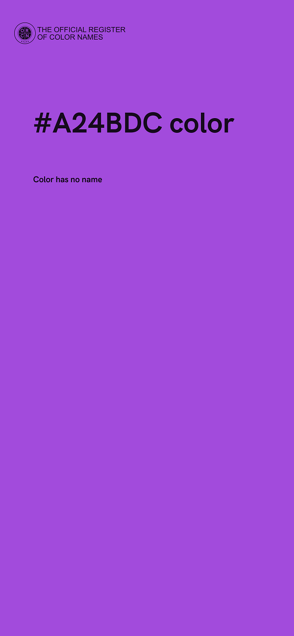#A24BDC color image
