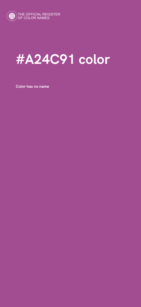 #A24C91 color image
