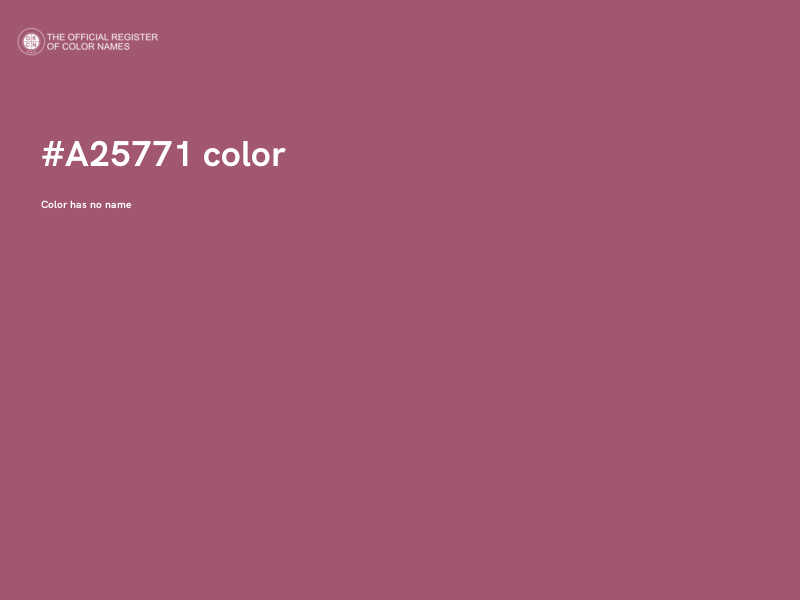 #A25771 color image